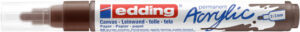 ACRYLMARKER EDDING E-5100 MEDIUM CHOCOLADEBRUIN