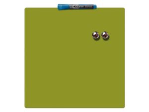 WHITEBOARD TEGEL NOBO 36X36CM GROEN GELAKT