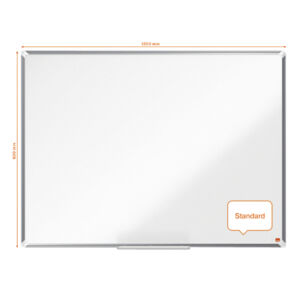 WHITEBOARD NOBO PREMIUM PLUS 1200X900MM STAAL