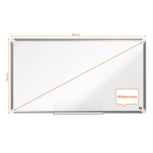 WHITEBOARD NOBO PREMIUM PLUS 890X500MM EMAILLE