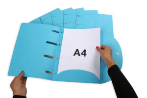 SMARTFOLDER - PAK VAN 6 - A4 - BLAUW
