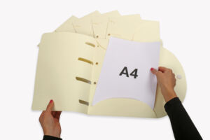 SMARTFOLDER - PAK VAN 6 - A4 - BEIGE