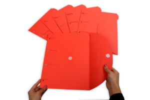 SMARTFOLDER - PAK VAN 6 - A4 - ROOD
