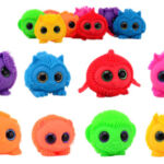 FLUFFY DIEREN MET GROTE OGEN, 8 ASSORTI