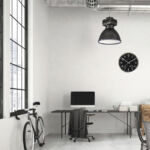 WANDKLOK UNILUX WETTY GRIJS