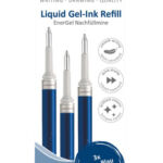GELSCHRIJVERVULLING PENTEL LR7 ENERGEL M 3ST BLAUW