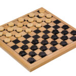 DAMSPEL LONGFIELD GAMES HOUT 30X30CM
