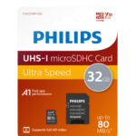 GEHEUGENKAART PHILIPS MICRO SDHC 32GB INCL. ADAPT
