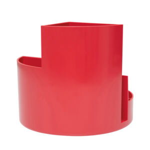 PENNENKOKER MAUL ROUNDBOX RECYCLED 6 VAKS ROOD