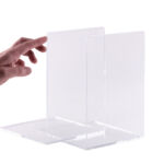 BOEKENSTEUN MAUL 16X15X21CM ACRYL GLASHELDER