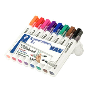 VILTSTIFT STAEDTLER LUMO 351 WHITEBOARD 8ST ASS