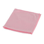 MICROVEZELDOEK BASIC 38X38CM ROOD