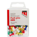 PUSH PINS QUANTORE ASSORTI 40 STUKS