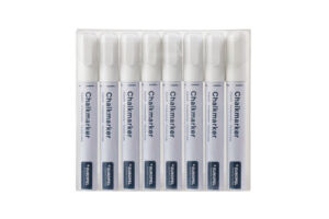 KRIJTSTIFT EUROPEL 6MM WIT ETUI 8 STUKS