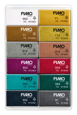 KLEI FIMO STAEDTLER EFFECT COLOURPACK 12 SPARKLE