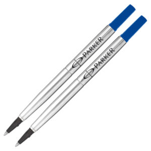 ROLLERPENVULLING PARKER QUINK M BLISTER 2ST BLAUW