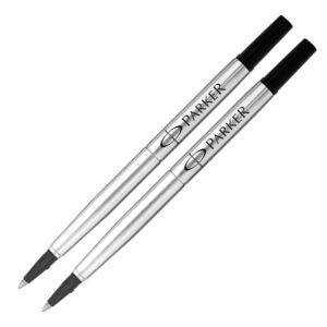 ROLLERPENVULLING PARKER QUINK M BLISTER 2ST ZWART