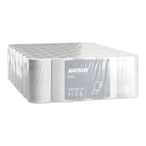 TOILETPAPIER KATRIN PLUS 4LAAGS 180VEL 70ROLLEN