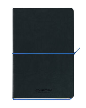 NOTITIEBOEK AURORA TESORO A5 192BLZ LIJN 80GR BL