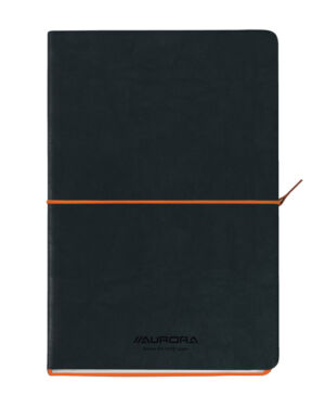 NOTITIEBOEK AURORA TESORO A5 192BLZ LIJN 80GR OR