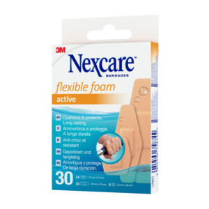WONDPLEISTER NEXCARE ACTIVE FLEX FOAM 30ST ASS