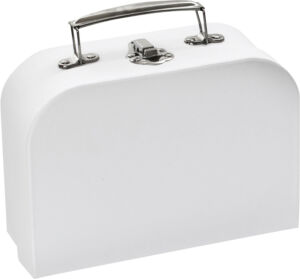 KOFFER FOLIA 2 STUKS 23X15X6.5CM EN 18X13X6CM WIT