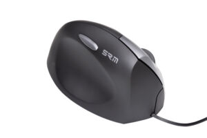 MUIS ERGOFY SRM VS4 LINKS DRAAD ZILVER/ZWART