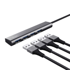 HUB TRUST HALYX 4-PORT USB-C