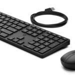 TOETSENBORD + MUIS HP 320MK ZWART