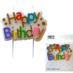 KAARSJE 'HAPPY BIRTHDAY' 10.5CM