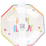BORDEN HAZA FESTIVE COLORS 23CM 8 STUKS