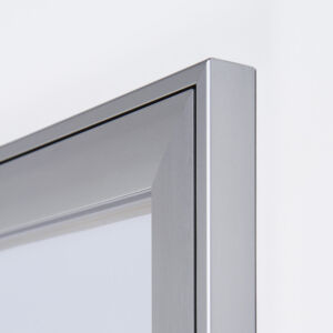 VERGRENDELBAAR NOTITIEBORD INDOOR ZILVER 4X A4