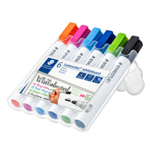 VILTSTIFT STAEDTLER LUMO 351 WHITEBOARD 6ST ASS