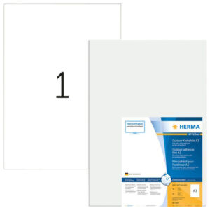 ETIKET HERMA 9544 A3 297X420MM WEERVAST FOLIE WT