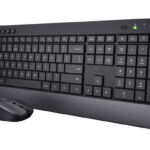 TOETSENBORD TREZO ECO COMFORT + MUIS ZWART